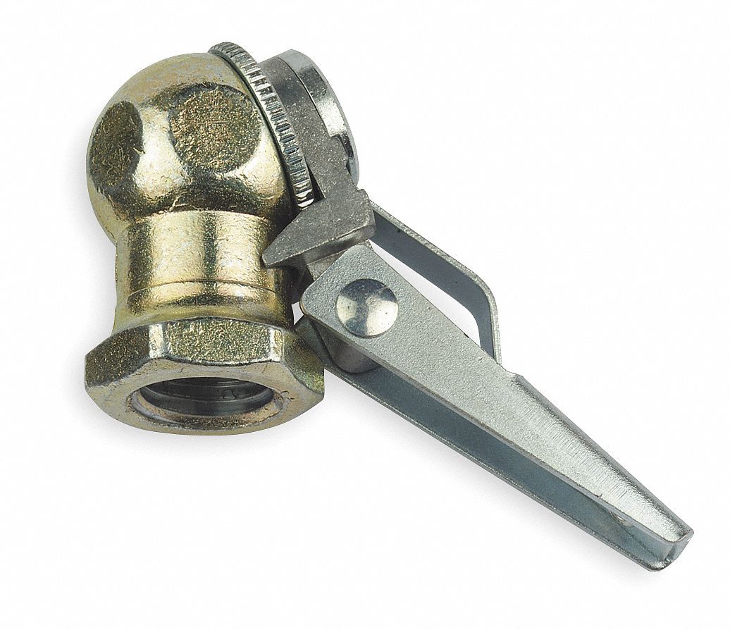 WESTWARD, HeavyDuty Tire Chucks, Ball Foot LockOn, Clipon Ball Foot