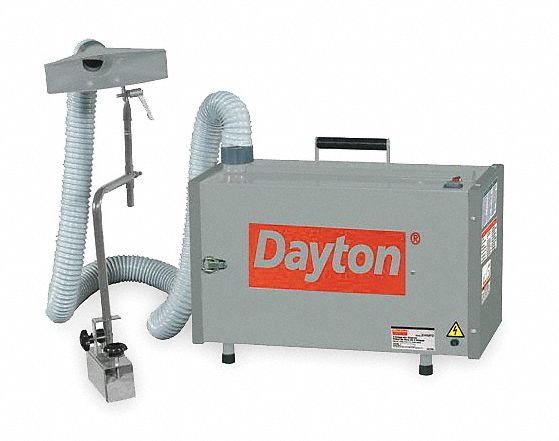 DAYTON 2HNT7 Industrial Air Cleaner,Air Flow 230 CFM 190735220375 eBay
