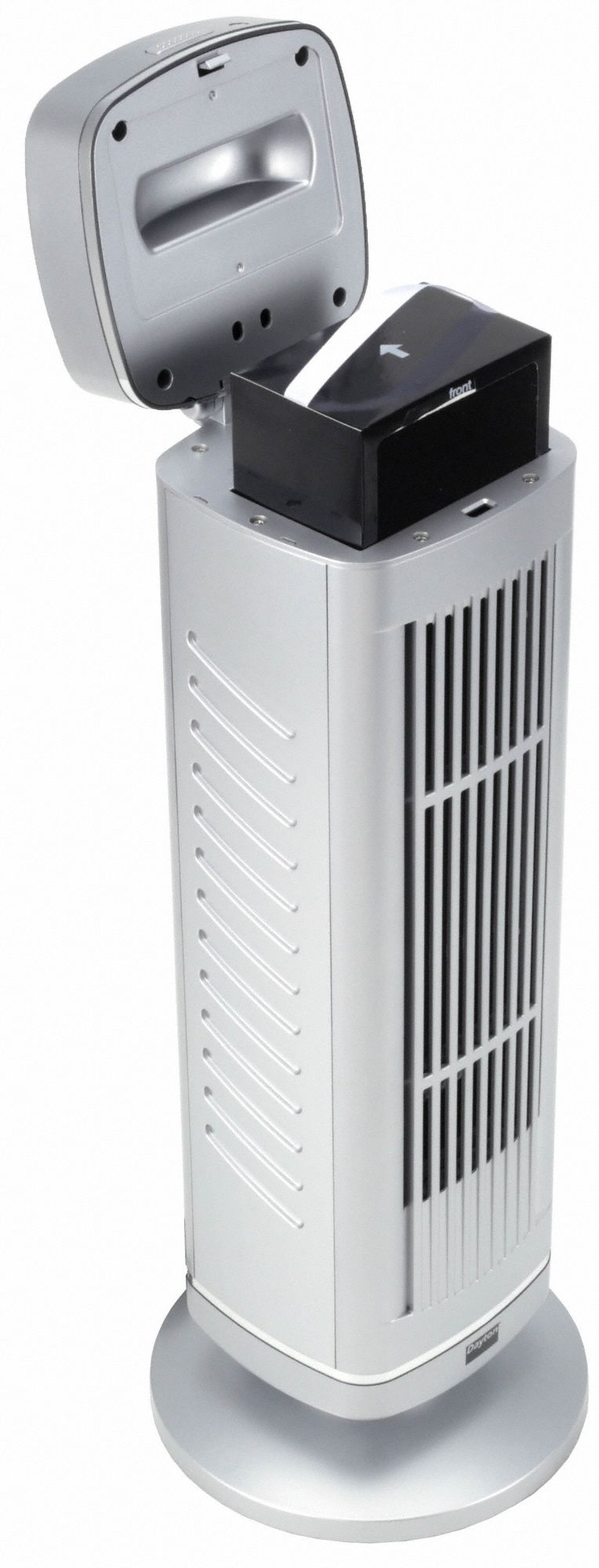 DAYTON Portable Air Cleaner, Number of Speeds 3, Voltage 120, 60 Hz