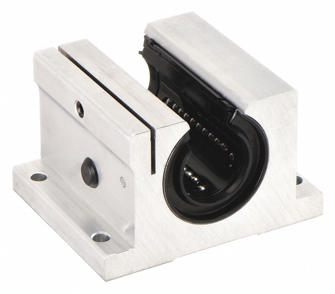 THOMSON, SelfAligning, Single, Linear Pillow Block Bearing 2HXW9