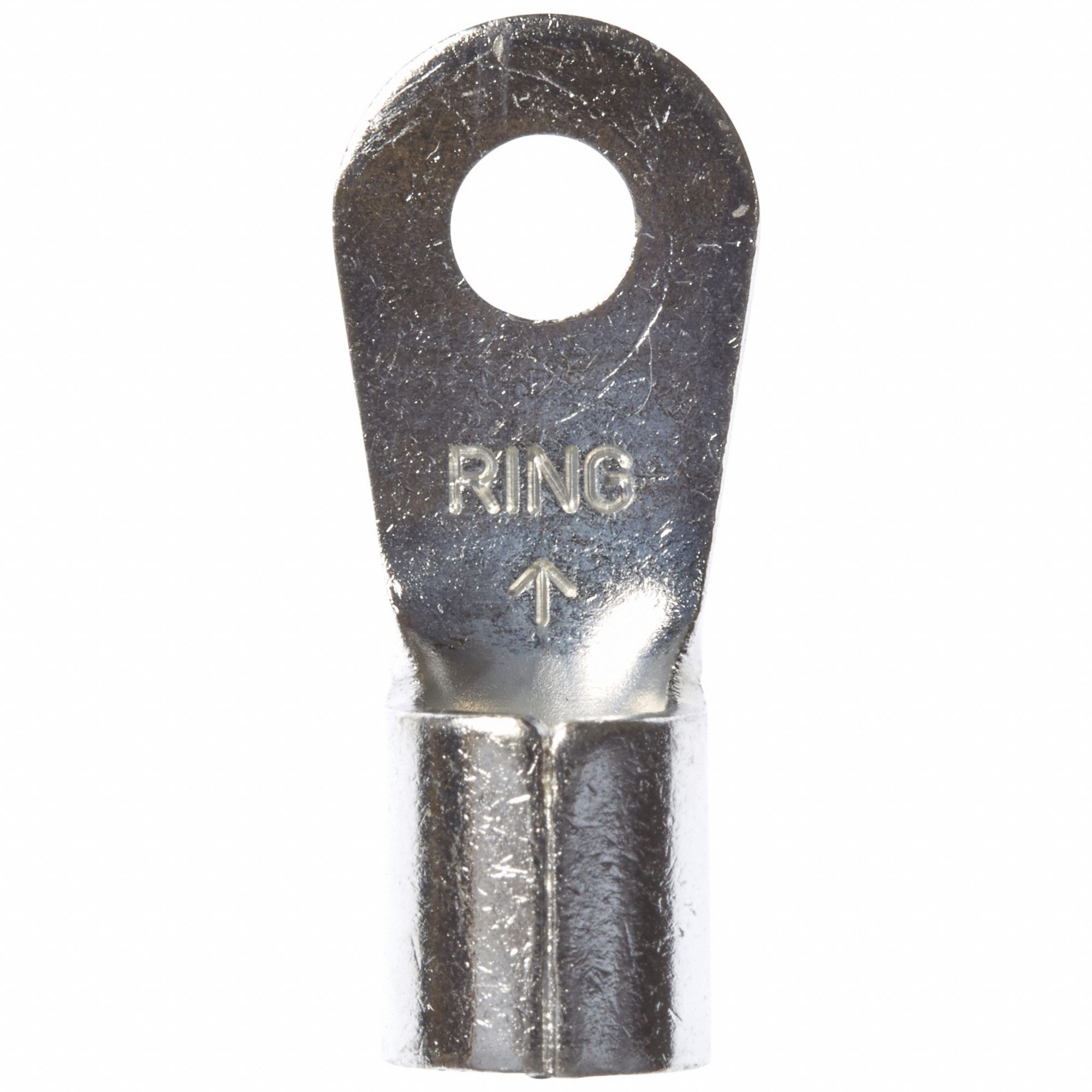 3M Ring Terminal, Bare, 6 AWG, 6 AWG 2JKA8M610R/SK Grainger