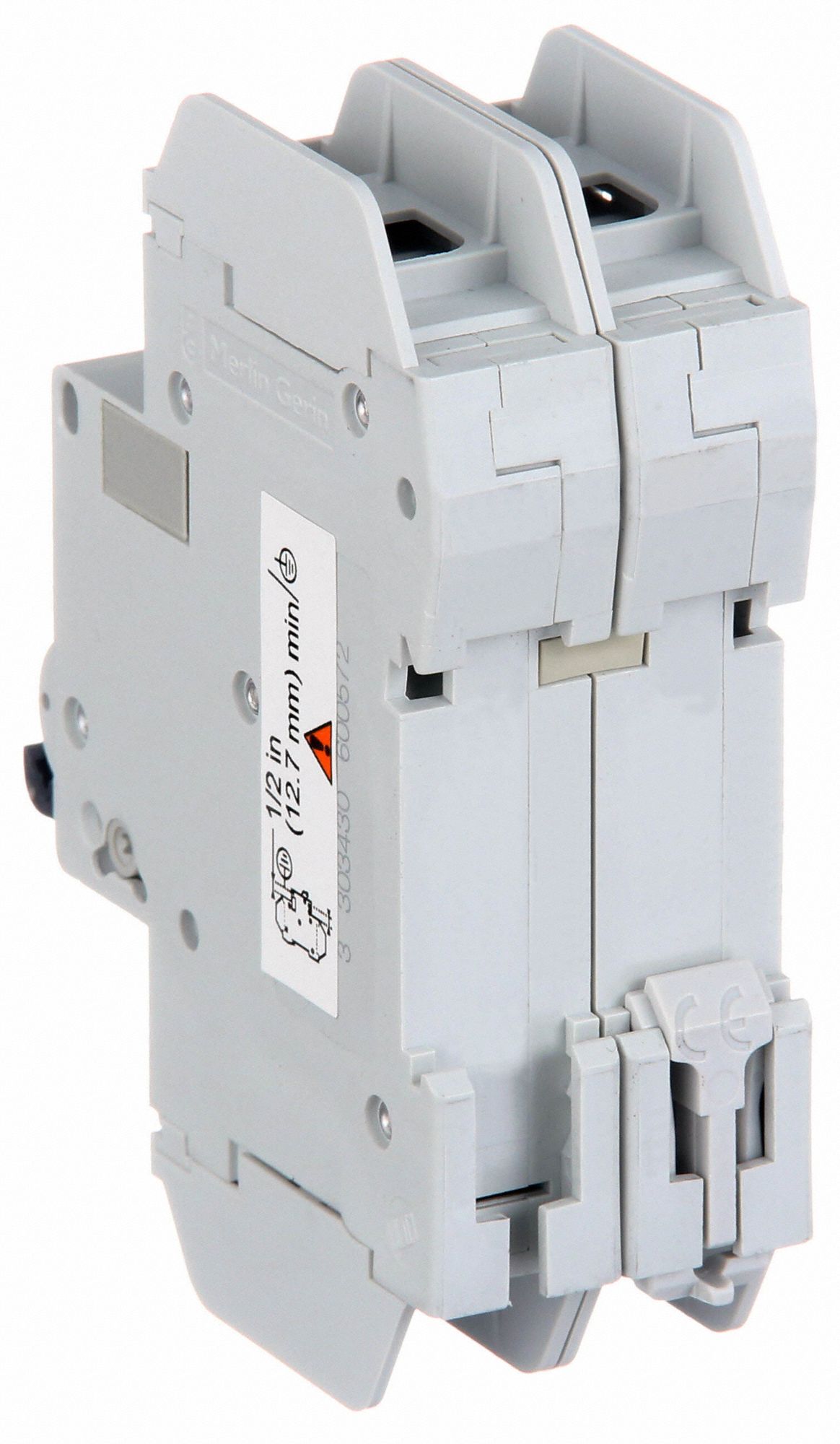 SCHNEIDER ELECTRIC IEC Miniature Circuit Breaker, Amps 5 A, Curve Type