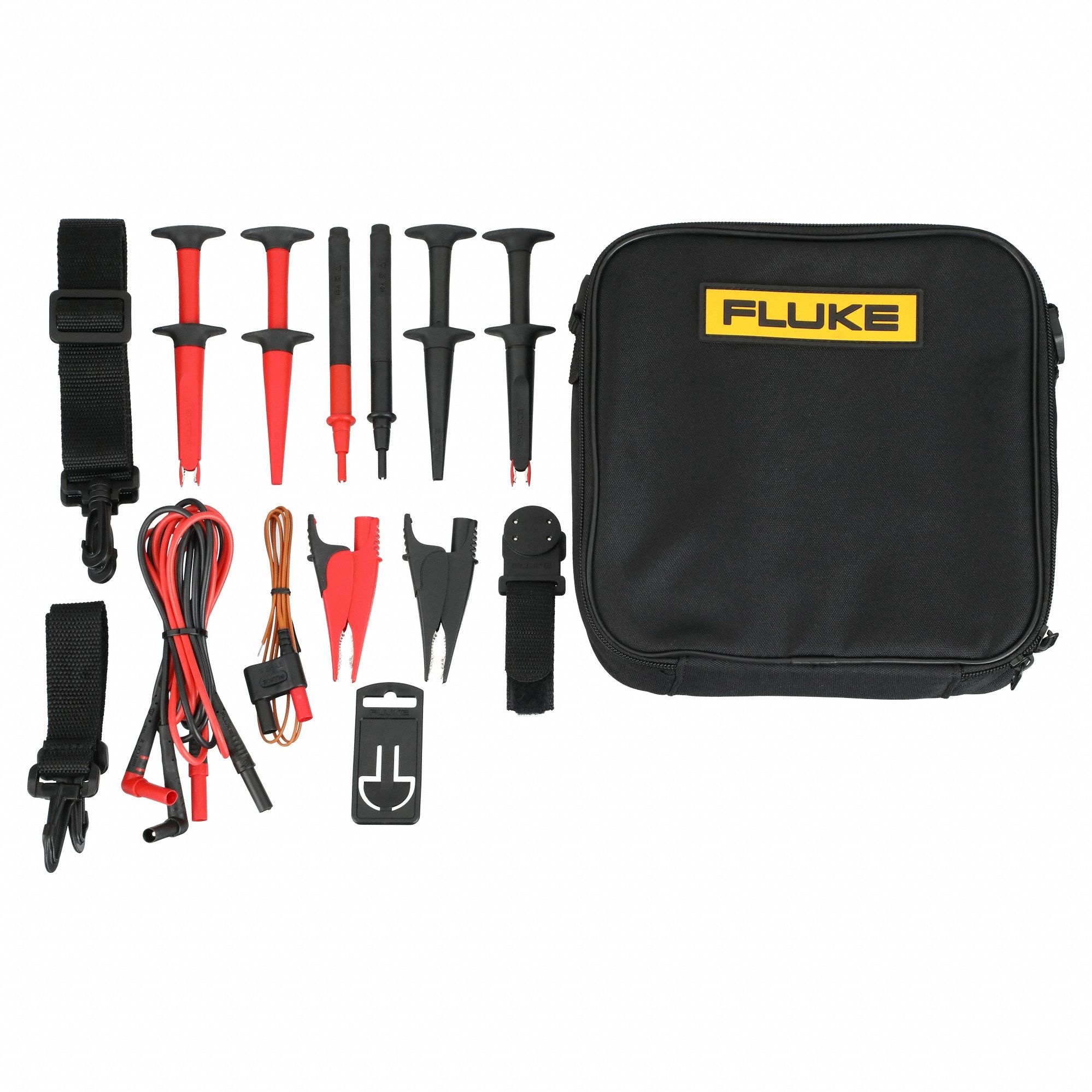 FLUKE, CAT III 1000V/CAT IV 600V, Alligator Clip/Probe, Test Lead Kit
