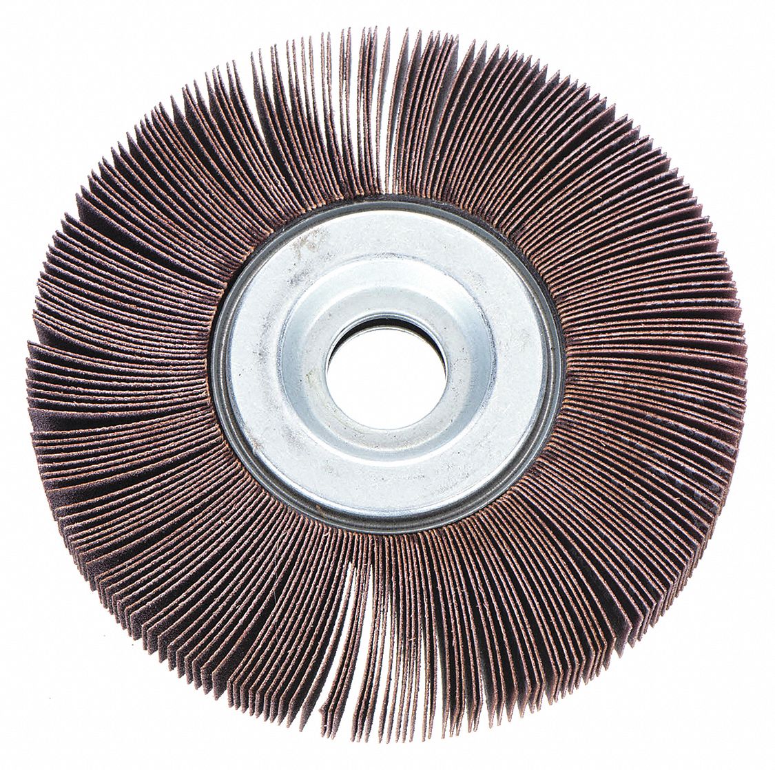 MERIT, 6 in Dia x 1 in W, 1 in Arbor, Flap Wheel 2KNF408834123012