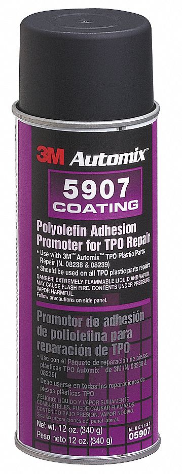 3M Primer, For Use on Adhesive Type Trim Adhesives, Aerosol Can, 12.0