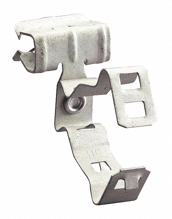 NVENT CADDY Conduit Clip, Conduit and Cable Hangers, Spring Steel, 1/2