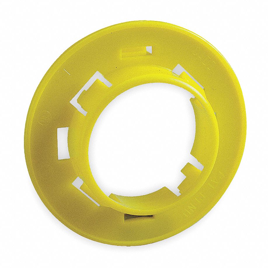 NVENT CADDY Snapin Metal Stud Grommet, Yellow, EA of 1 2KXC6ESG1