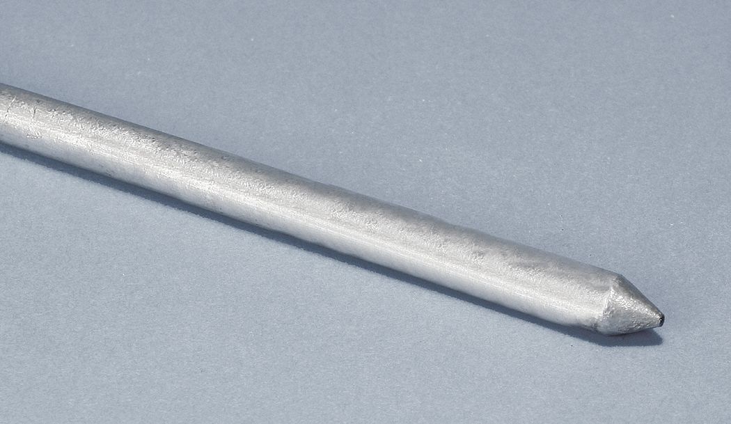 NVENT ERICO Pointed End Ground Rod, 8 ft Length, 5/8 in Diameter