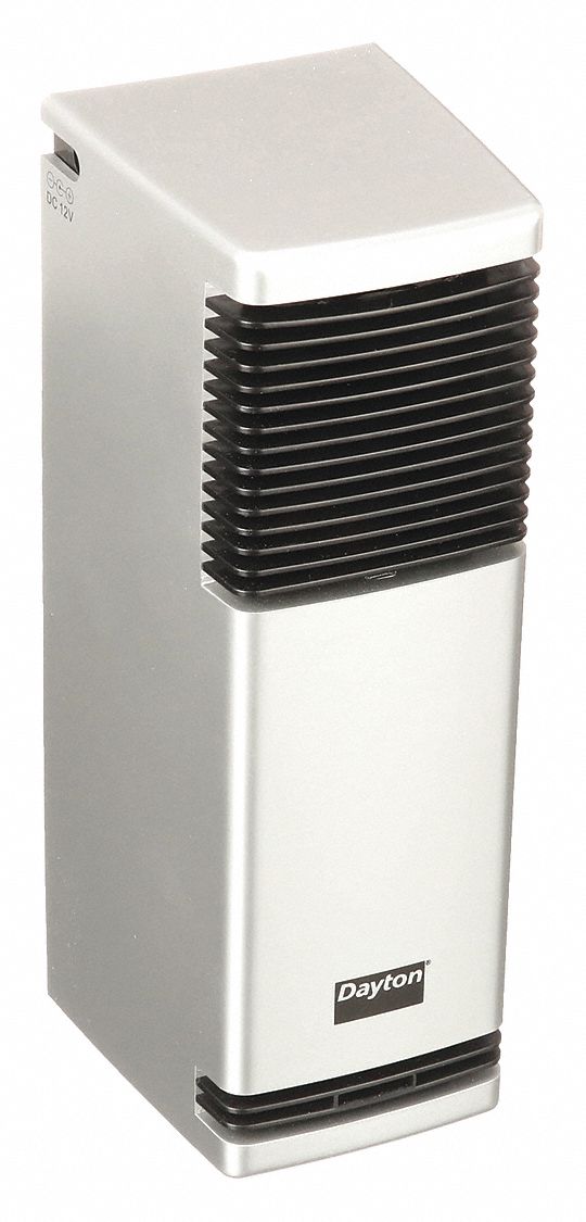 DAYTON Portable Air Cleaner, Number of Speeds 2, Voltage 120, 60 Hz
