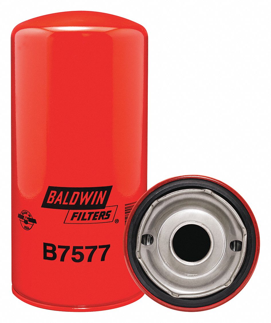 BALDWIN FILTERS SpinOn Oil Filter, Length 9 15/16 in, Outside Dia. 4