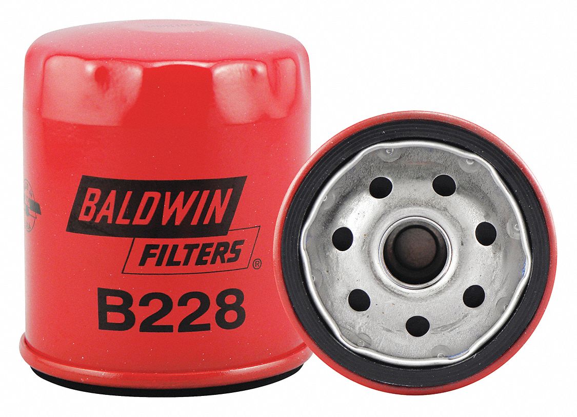 BALDWIN FILTERS, 3/4" Thread Size Automotive Filters, 3 1/2 in Lg