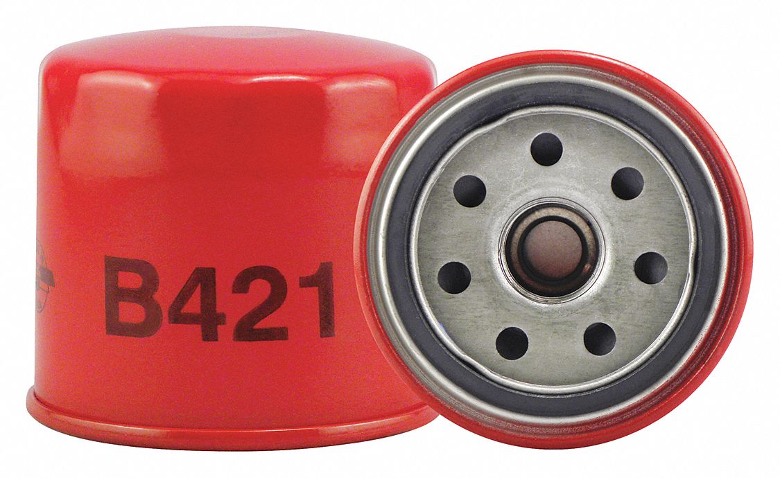 BALDWIN FILTERS SpinOn Oil Filter, Length 2 27/32 in, Outside Dia. 3