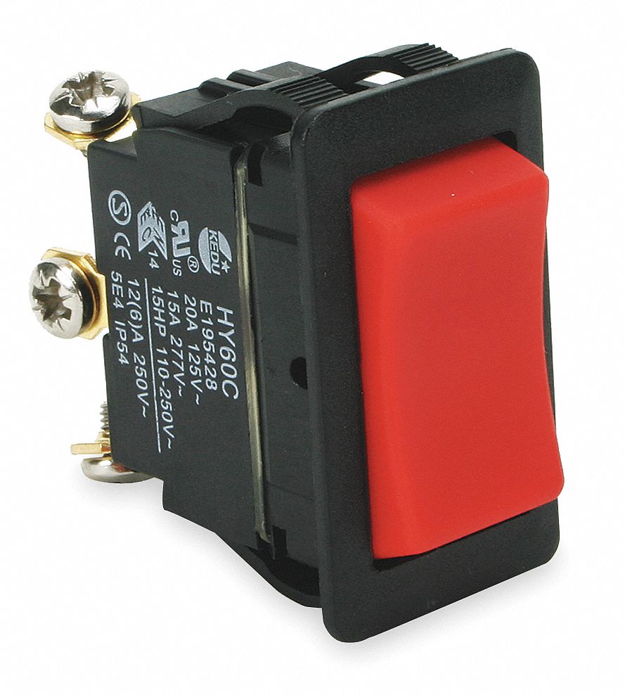 Rocker Switch, SPDT, Rocker Switch 2LNE42LNE4 Grainger