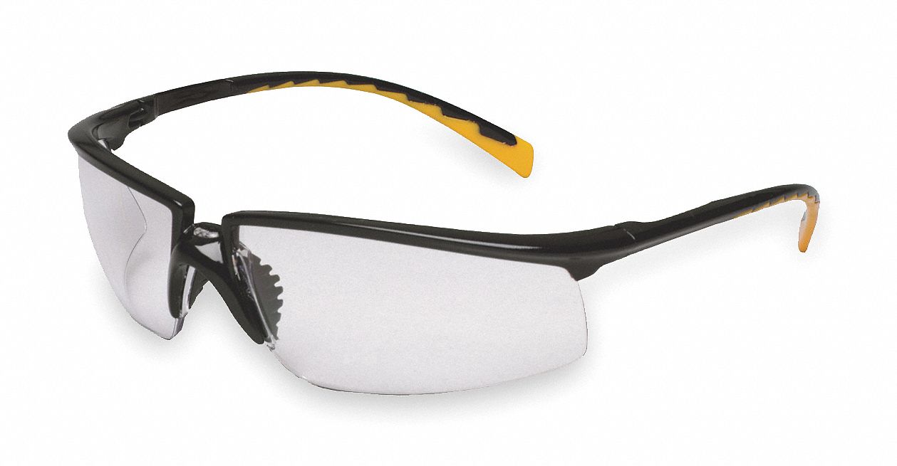 3M Safety Glasses, Clear 2LUV7122610000020 Grainger