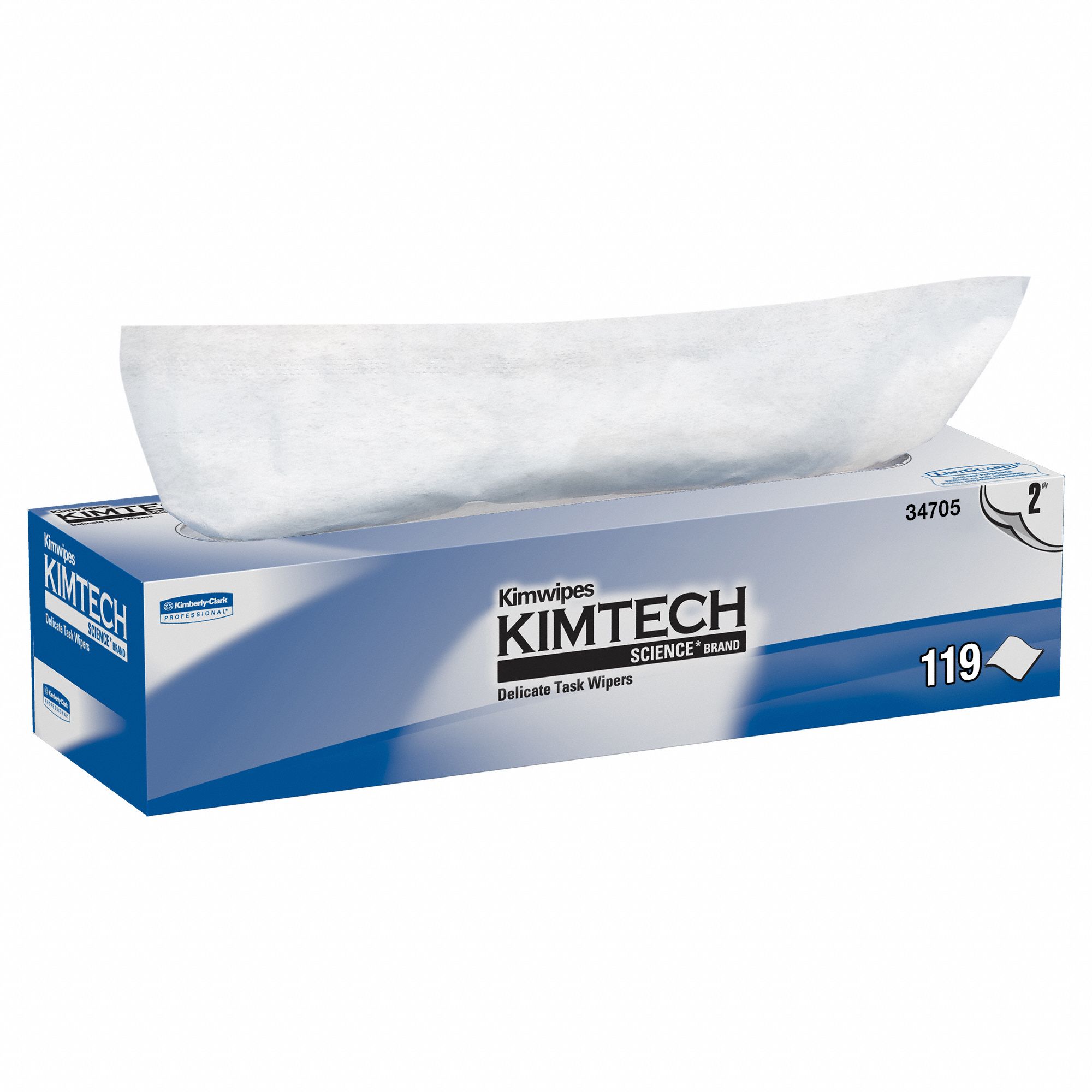 KIMTECH Dry Wipe, KIMTECH SCIENCE KIMWIPES, 11 3/4 in x 11 3/4 in