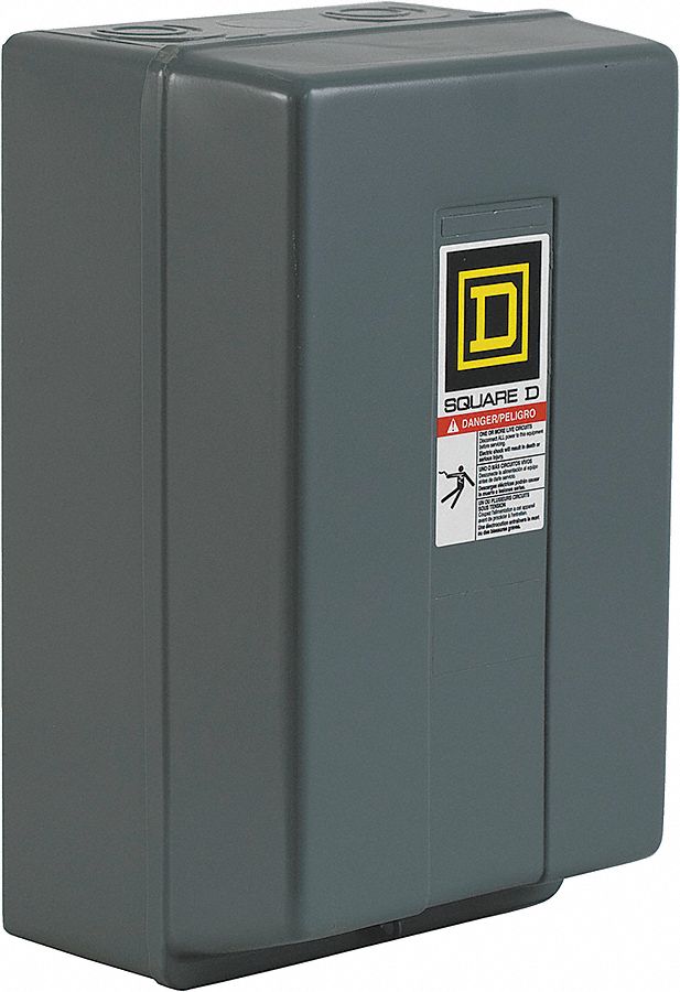 SQUARE D NEMA 1 NEMA Motor Starter Enclosure for 2 to 4 Pole 8502SD