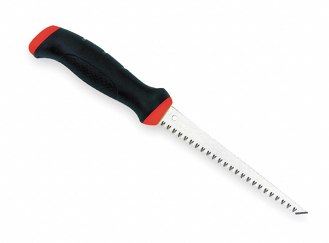 Drywall Hand Saw, Blade Length 6 1/4 in Grainger
