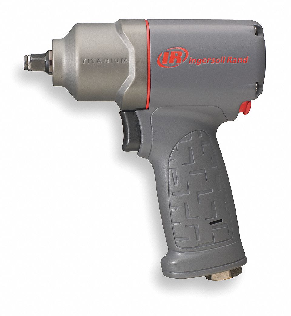 INGERSOLL RAND Air Powered, Impact Wrench, 90 psi, 251 ftlb Fastening