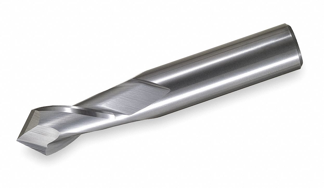 WIDIA HANITA Drill Mill Carbide, Bright (Uncoated) Finish, 3/16 in