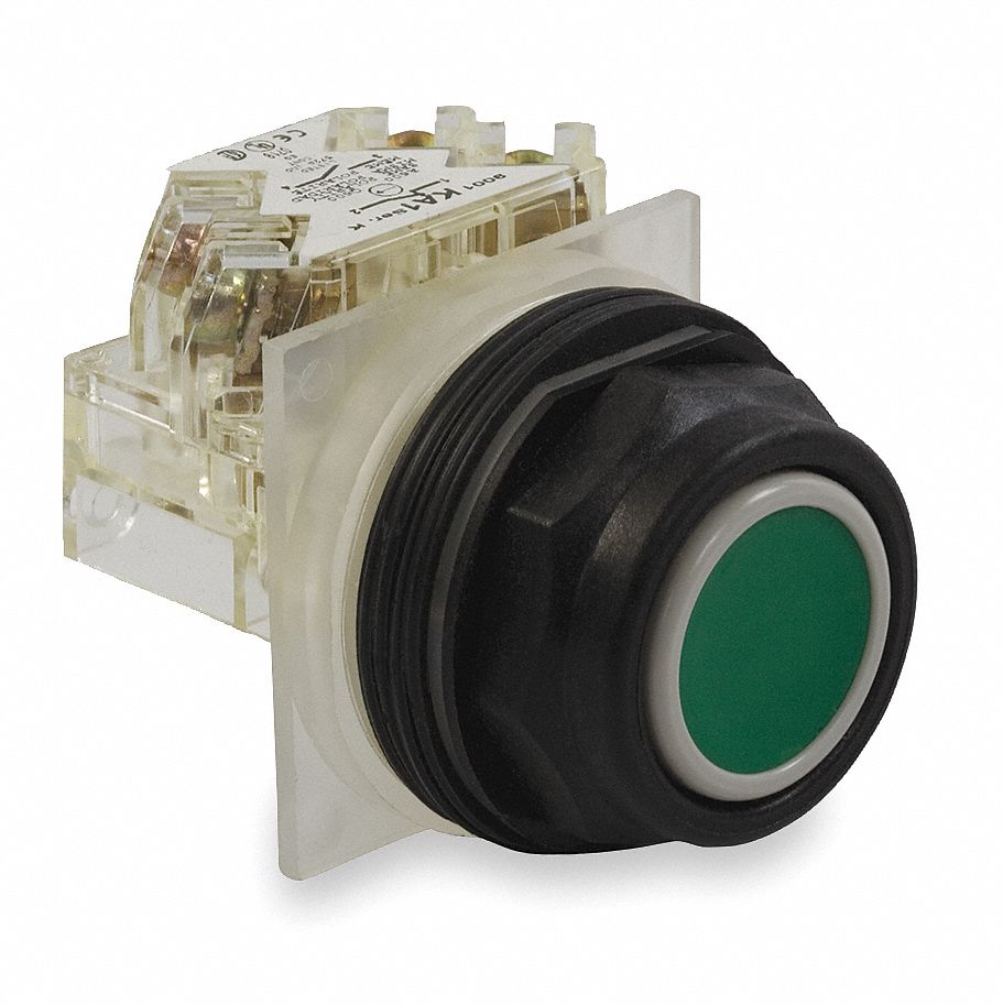 SCHNEIDER ELECTRIC NonIlluminated Push Button 30 mm Size, Momentary