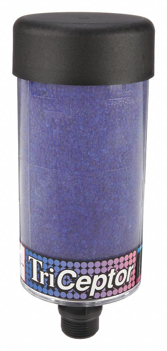 PARKER, 9 in Overall Lg, 3, Hydraulic Tank Desiccant Breather 2NMT2