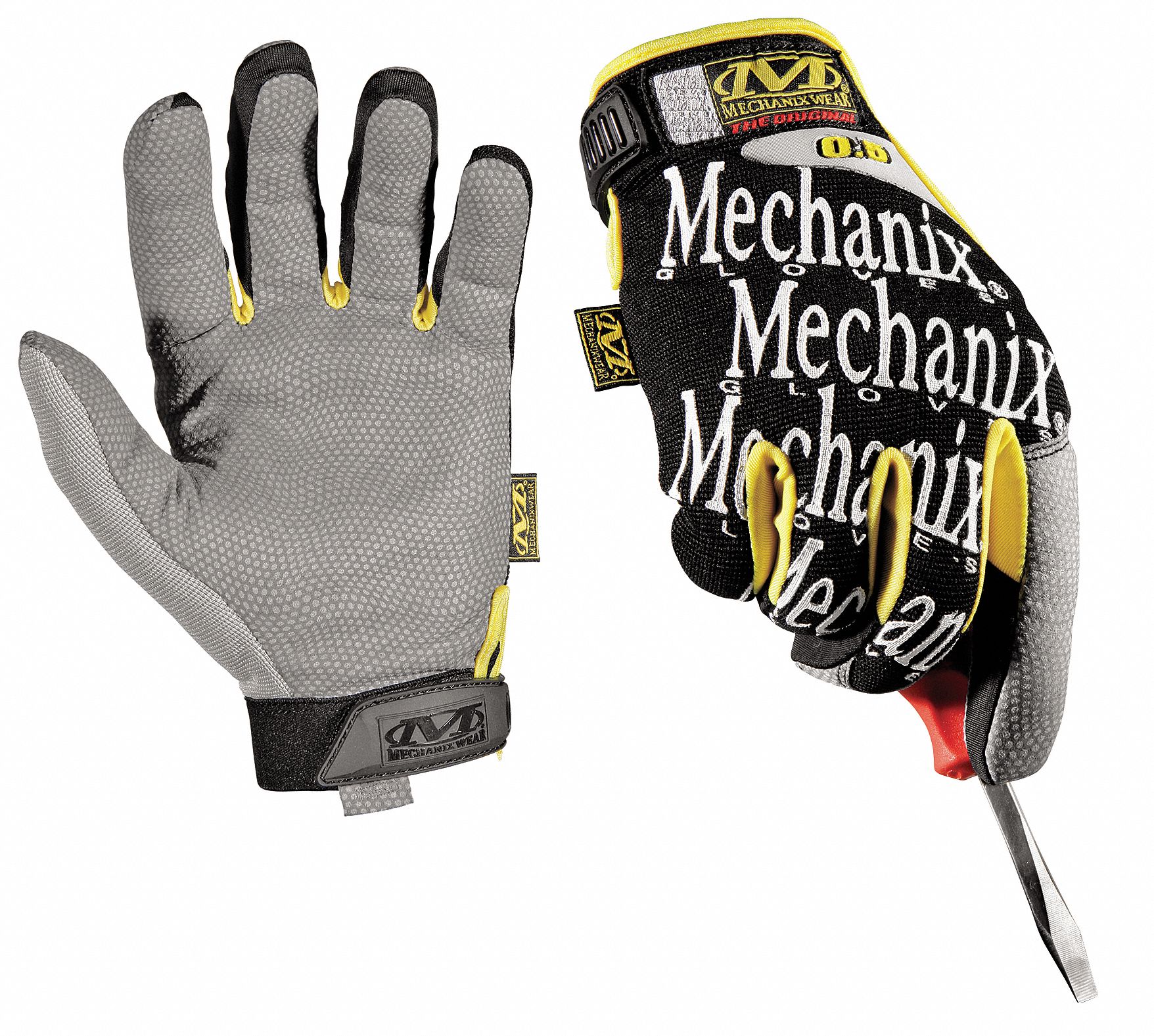 Mechanics Gloves, 1 PR Grainger