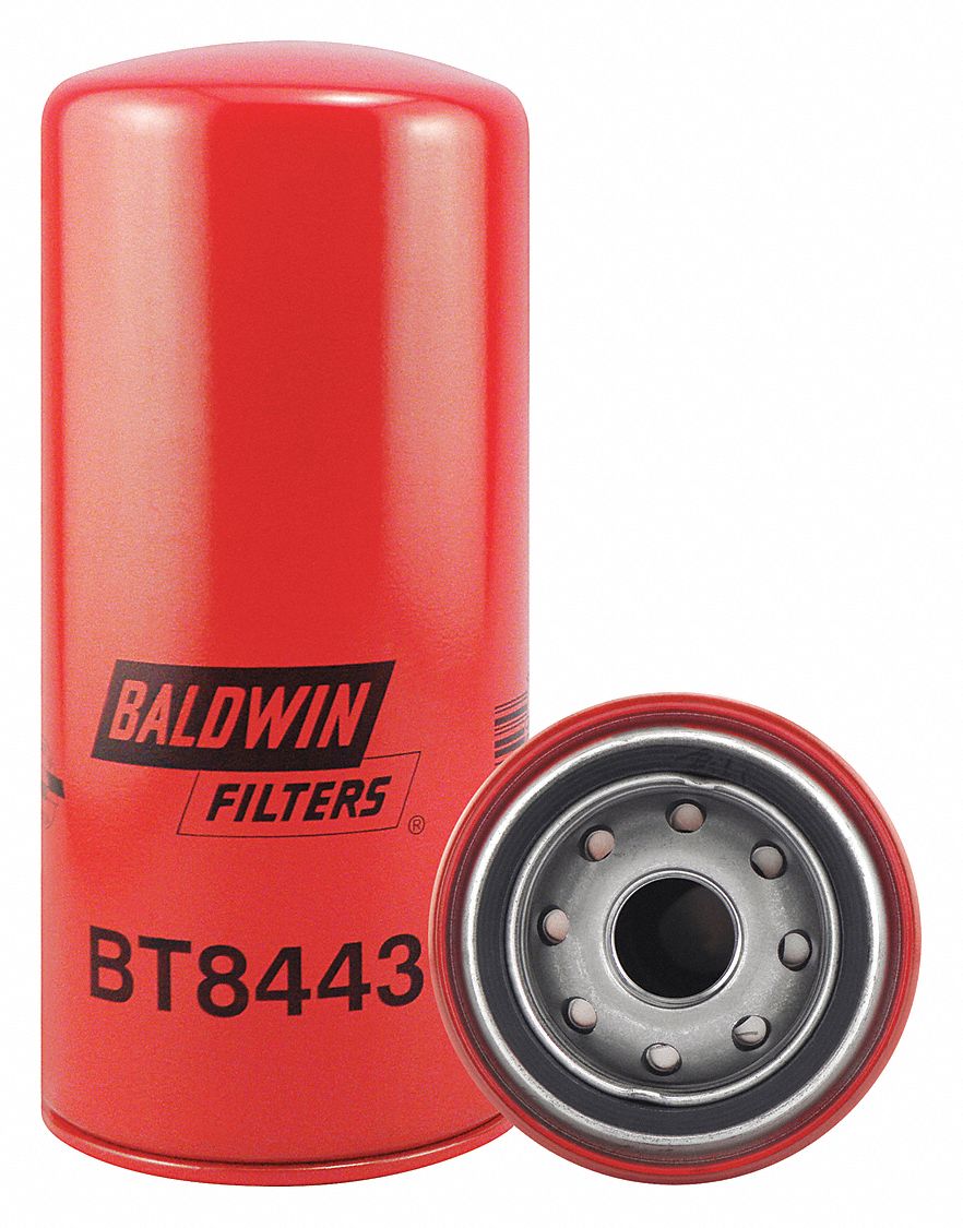 BALDWIN FILTERS SpinOn Oil/Hydraulic Filter, Length 8 3/16 in
