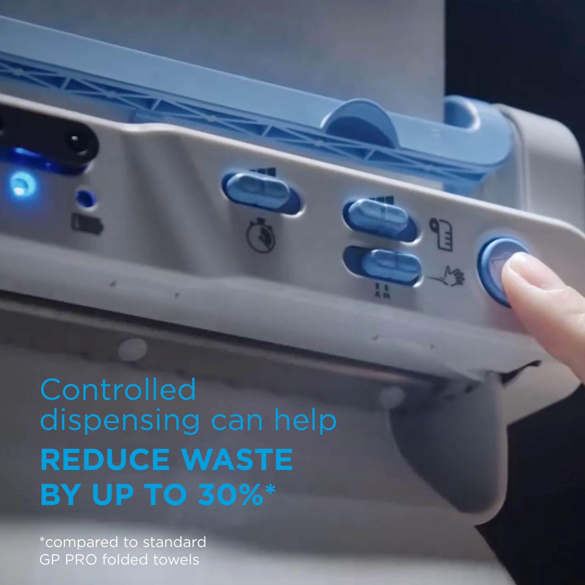 GEORGIA-PACIFIC Paper Towel Dispenser, enMotion(R), Silver, (1) Roll