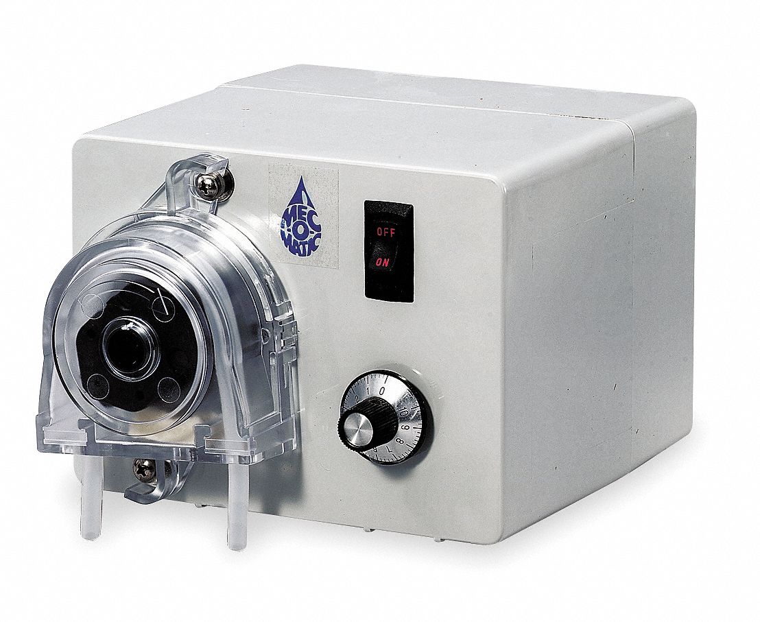 Chemical Metering Pump 13.00 gpd, 25 psi Max. Pressure Pumps, 115V AC, 1/60 hp HP