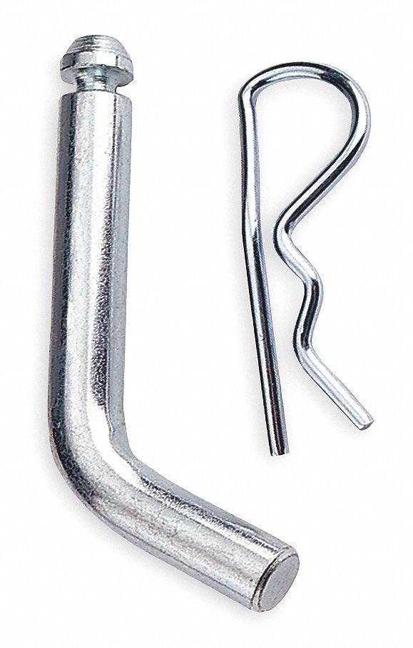 REESE Hitch Pull Pin with Clip 5/8 In 2PJ917010500 Grainger