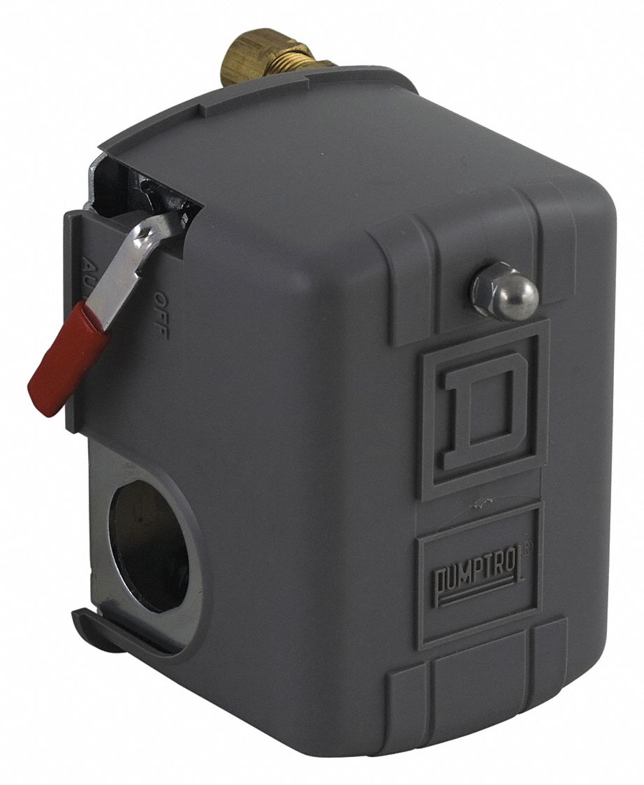 SQUARE D, 1/4 in FNPS/(4) Port, 135/175 psi, Pressure Switch 2PXR2