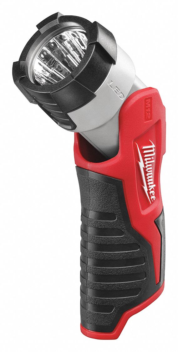 MILWAUKEE Rechargeable Worklight, Red, LED, 100 Lm 2PYZ749240146