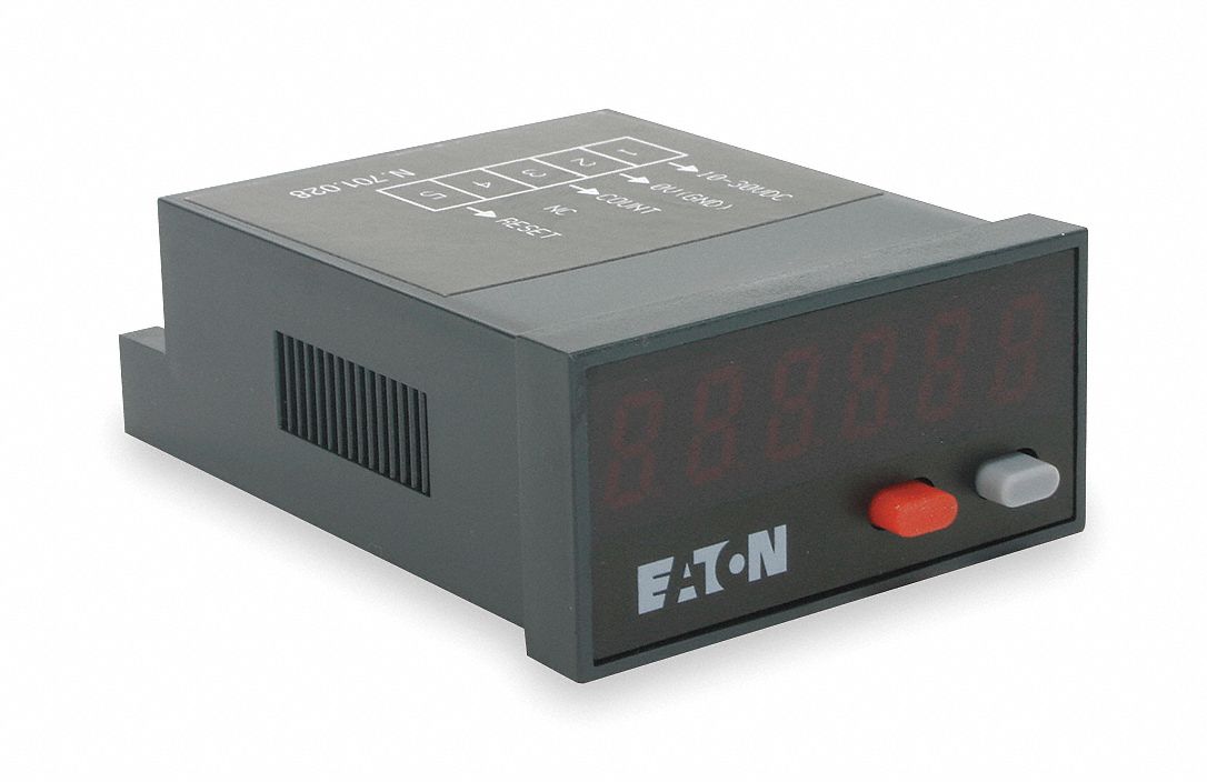 EATON Digital Panel Meter, Electric, 1030VDC 2RET9E5324E0402