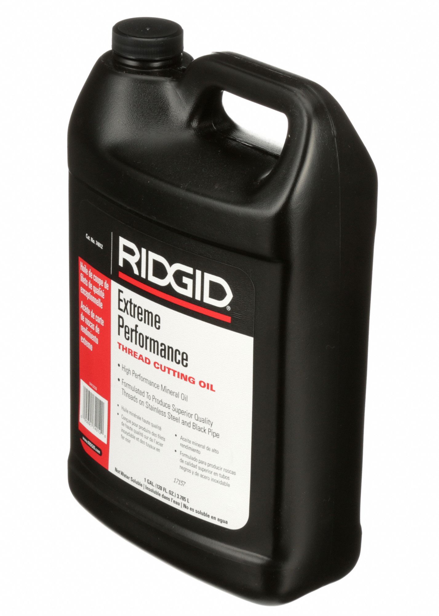 RIDGID Cutting Oil, Container Size 1 gal, Can, Amber 2RPA974012