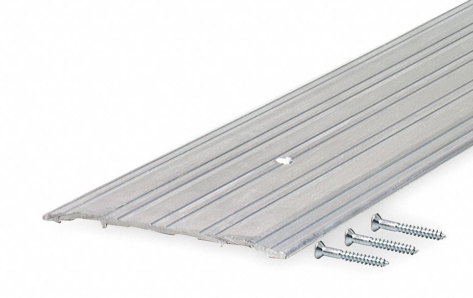 GRAINGER APPROVED 6 ft. x 5" x 1/4" Low Profile Saddle Threshold