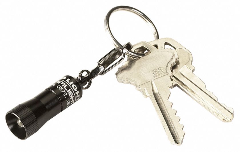 STREAMLIGHT LED Keychain Flashlight, Aluminum, Maximum Lumens Output