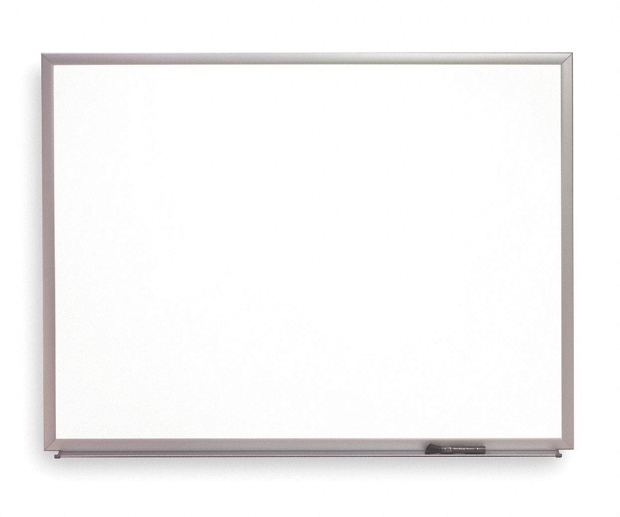 QUARTET GlossFinish Melamine Dry Erase Board, Wall Mounted, 36 inH x