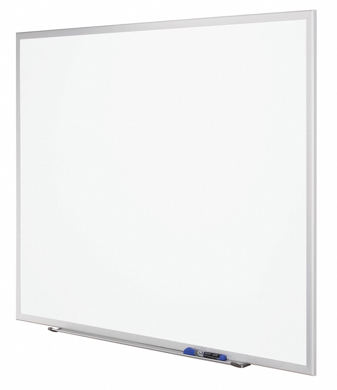 QUARTET GlossFinish Melamine Dry Erase Board, Wall Mounted, 24 inH x