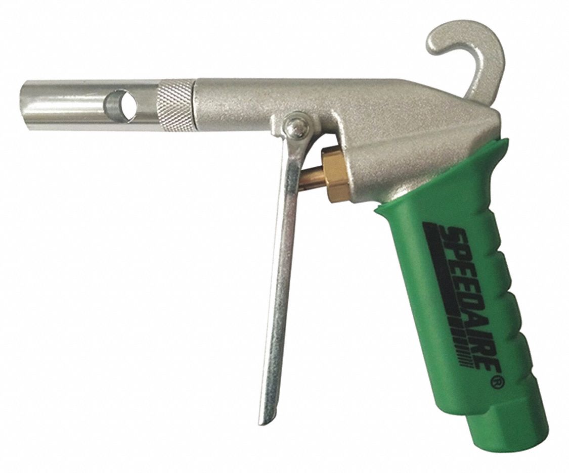 SPEEDAIRE Aluminum Pistol Grip Air Gun; Max. Inlet Pressure 120 psi 2TEH22TEH2 Grainger