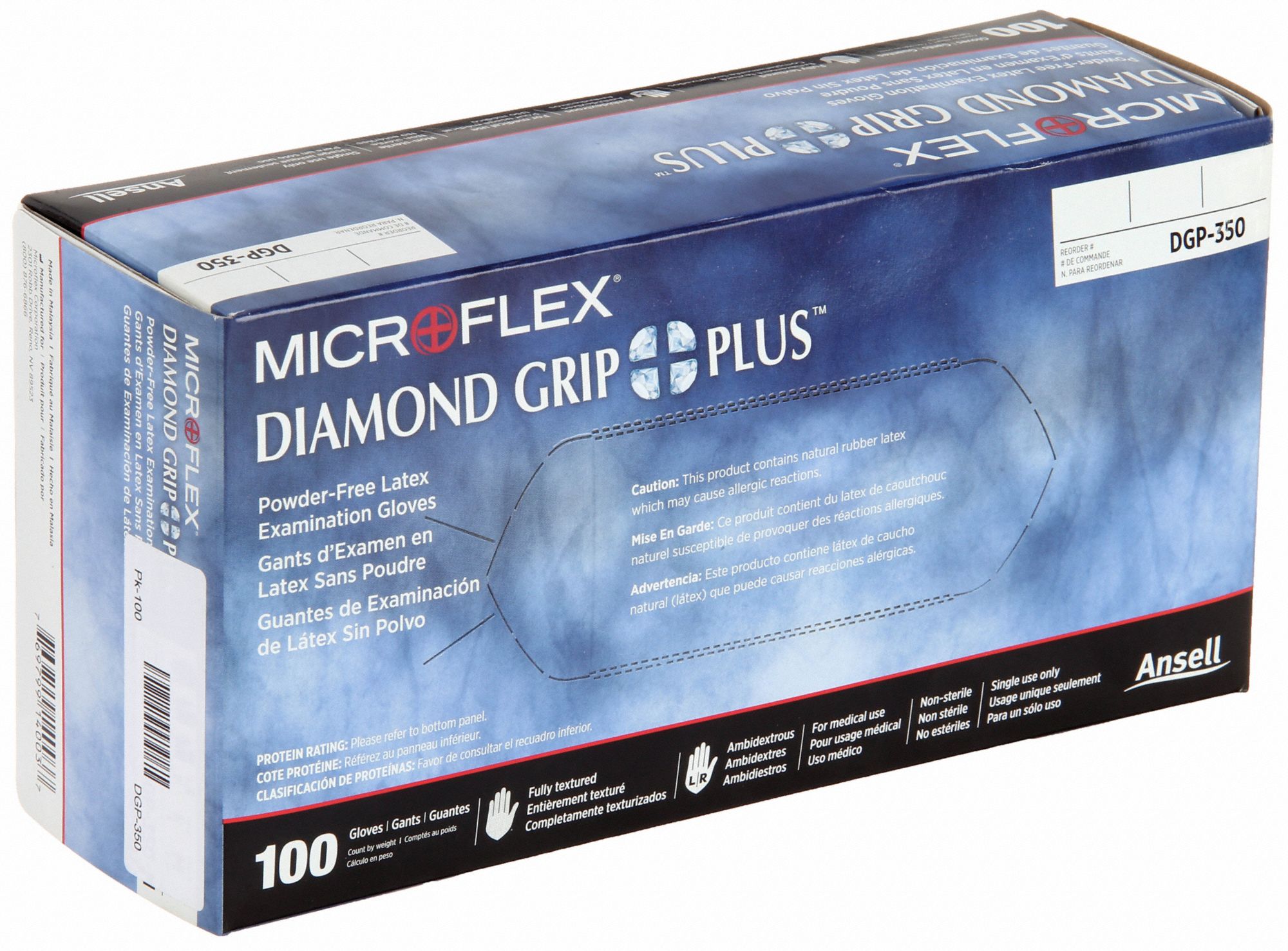 MICROFLEX Disposable Gloves Gen Purpose/MedicalGrade, 5 mil, Powder