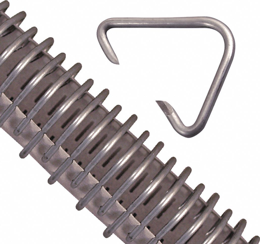 Steel, 2, Conveyor Belt Lacing 2TJV128000310 Grainger