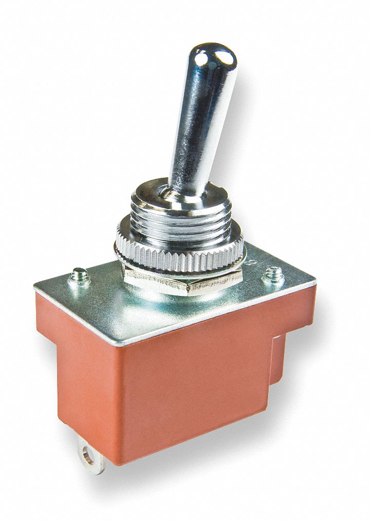 Toggle Switch, Number of Connections: 3, Switch Function: On/Off/On