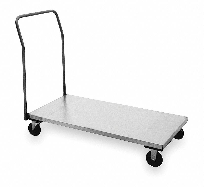 1,200 lb Load Capacity, 48 in x 24 in x 9 in, StainlessSteelDeck