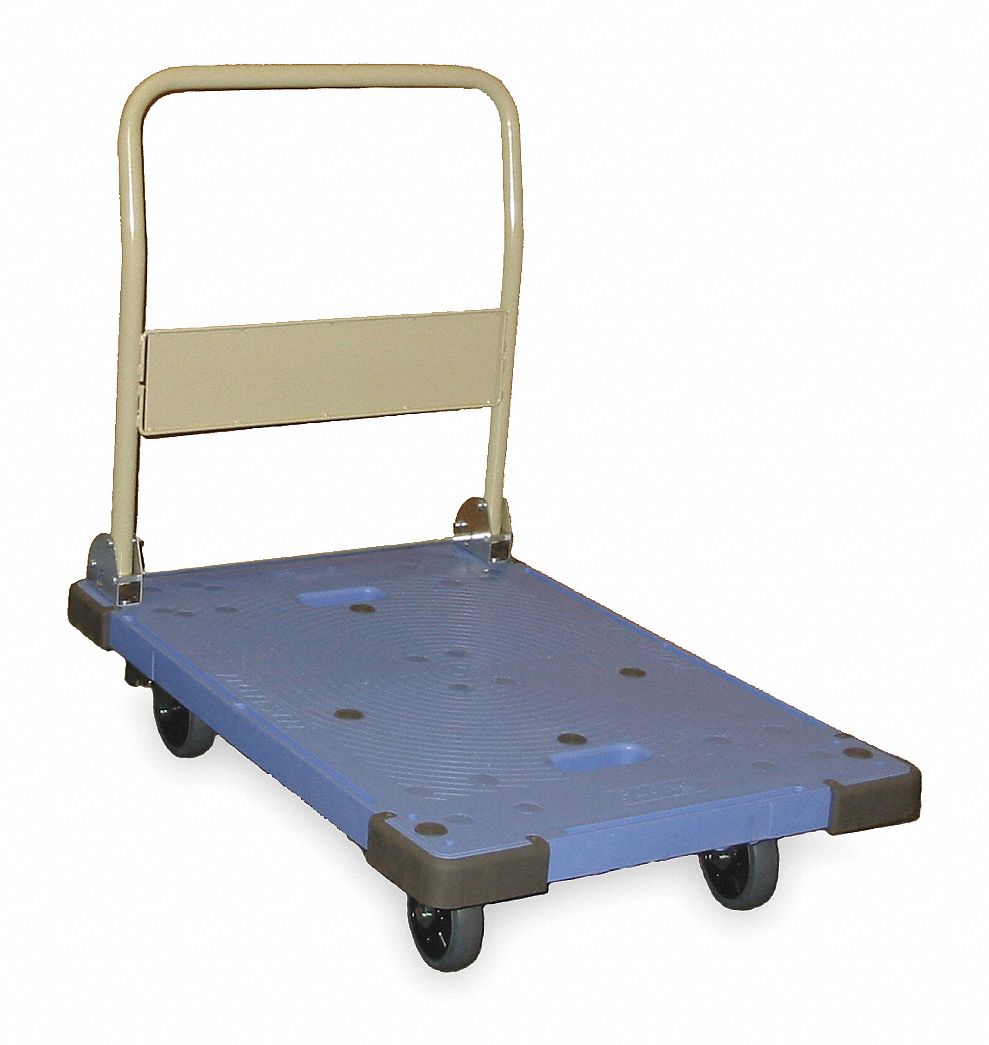 660 lb Load Capacity, 36 in x 231/2 in x 8 in, PlasticDeck Platform