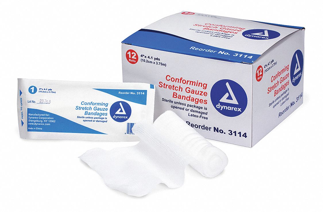 FIRST AID ONLY, Gauze Wrap 2TUW1M22012 Grainger