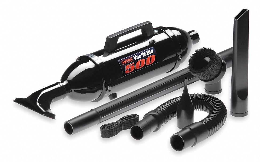 METROVAC, 70 cfm Vacuum Air Flow, 3 lb Wt, Handheld Vacuum 2TUX7