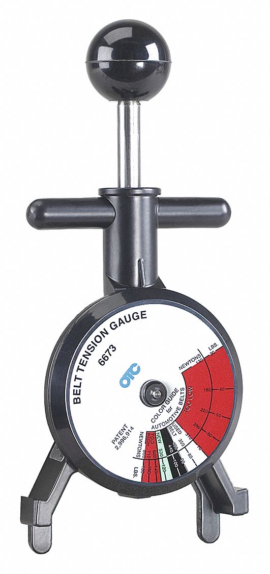 OTC Belt Tension Gauge, Universal 2TVU66673 Grainger