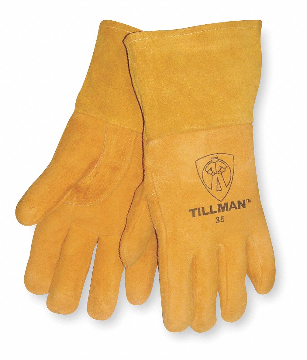 TILLMAN Welding Gloves, MIG, 131/4", XL, PR 5UPA835XL Grainger