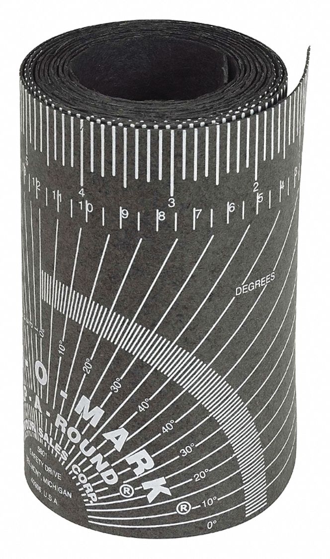 JACKSON SAFETY 4 ft Flexible Gasket SAE WrapaRound Tape Measure