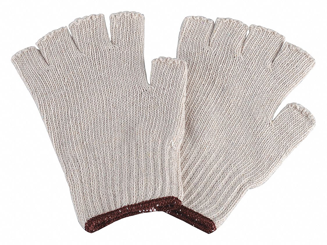 CONDOR Knit Gloves, Cotton/Polyester, 1 PR 2UTZ82UTZ8 Grainger
